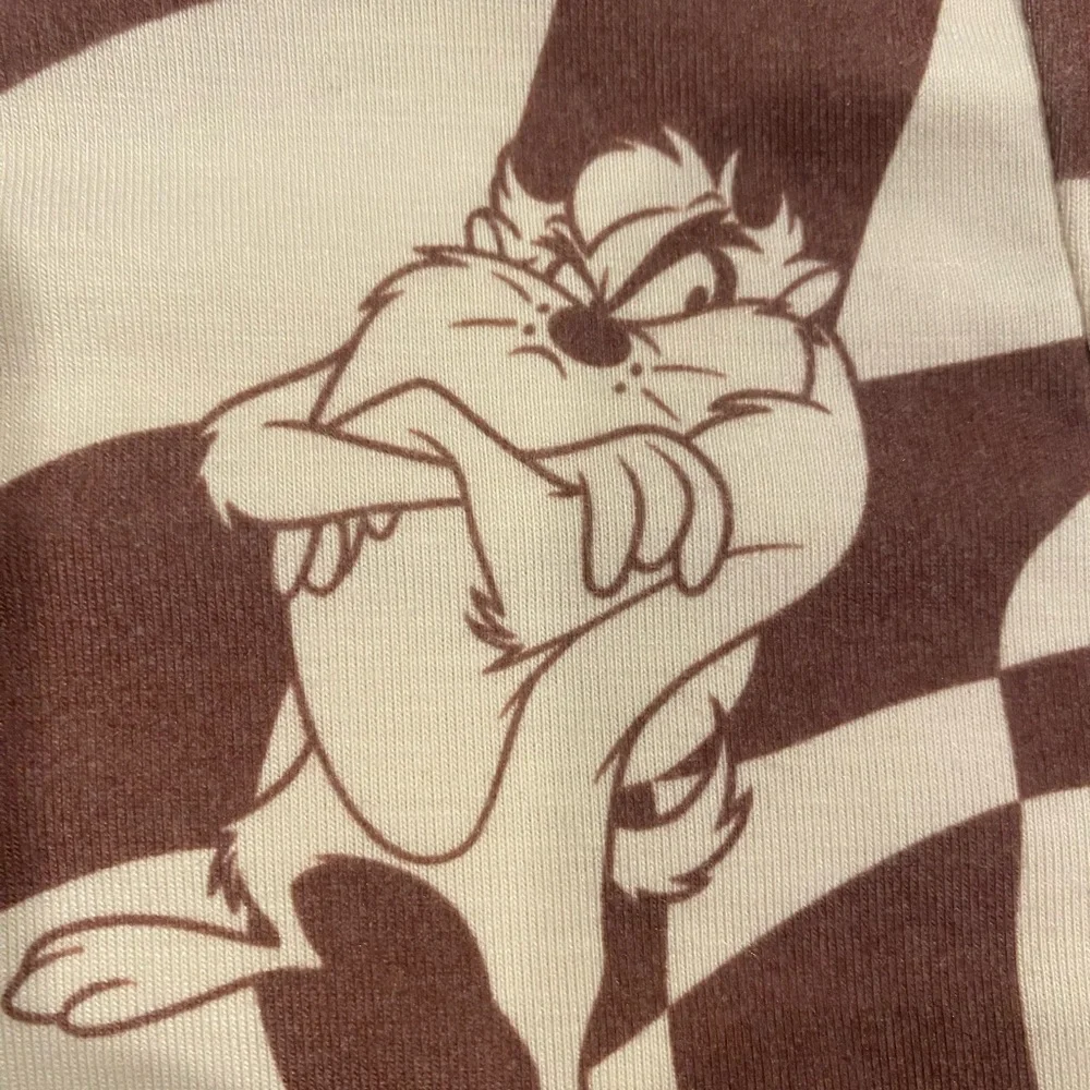 Looney Tunes Graphic Checkered Mini Skirt - NWOT